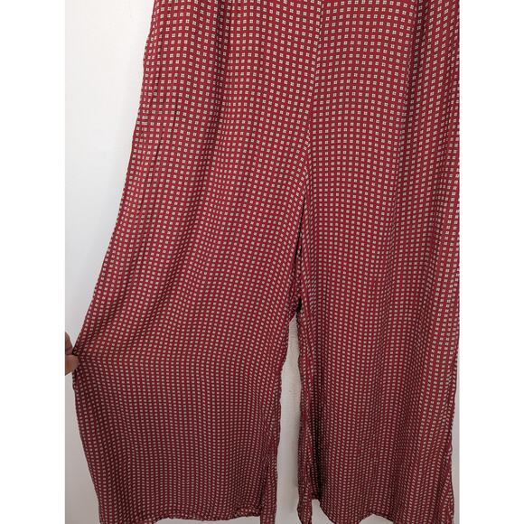 Maeve Anthropologie Farida Mock Neck Wide Leg Jumpsuit - Picture 3 of 8